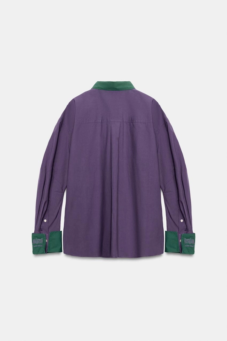 Рубашка fruit of the loom™ с контрастными деталями