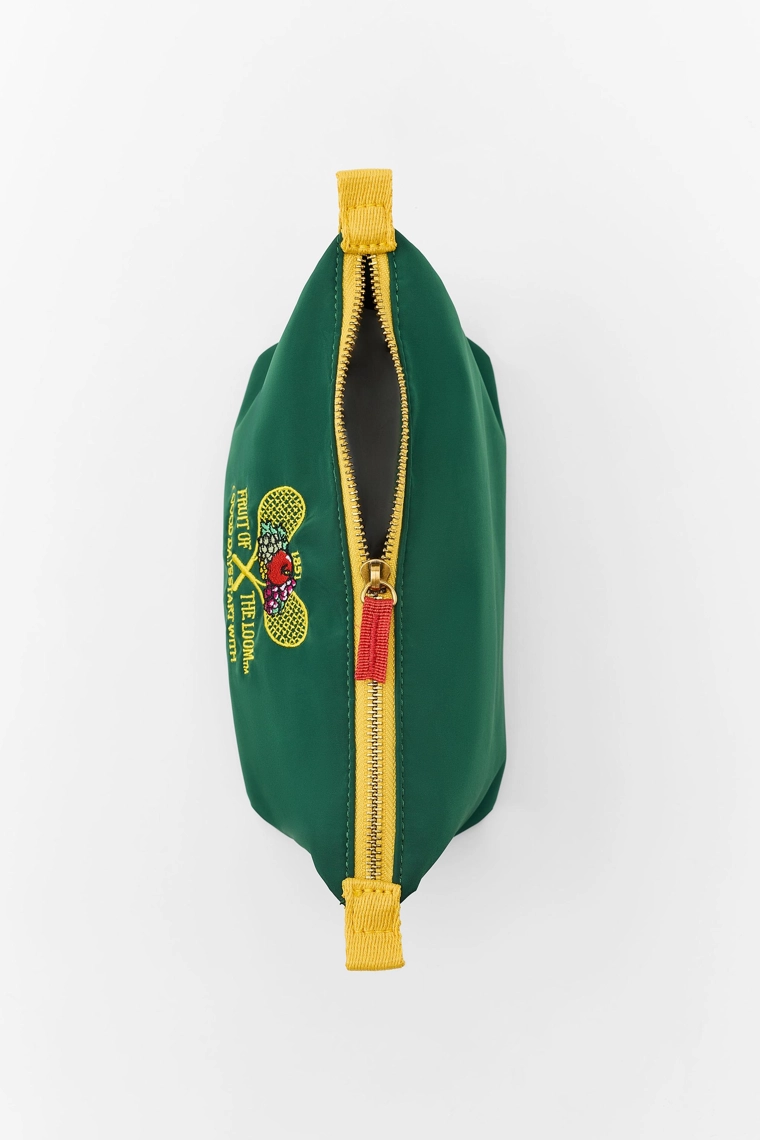 Нейлоновая косметичка fruit of the loom™ с вышивкой