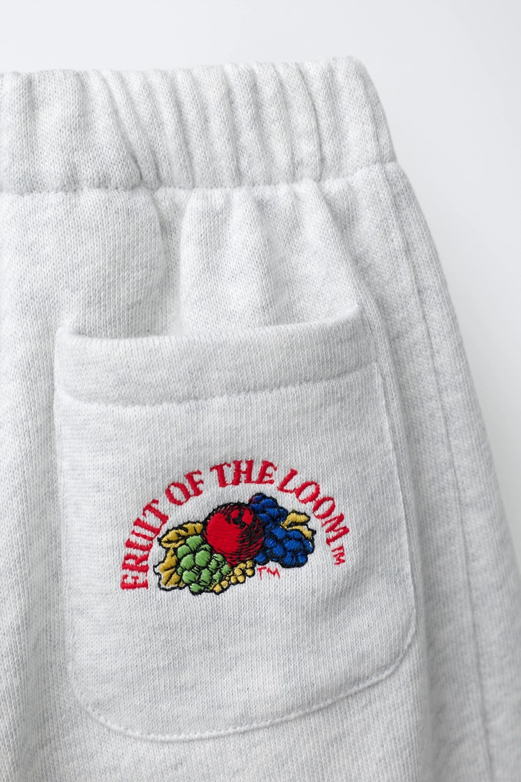 Джоггеры с вышивкой fruit of the loom™