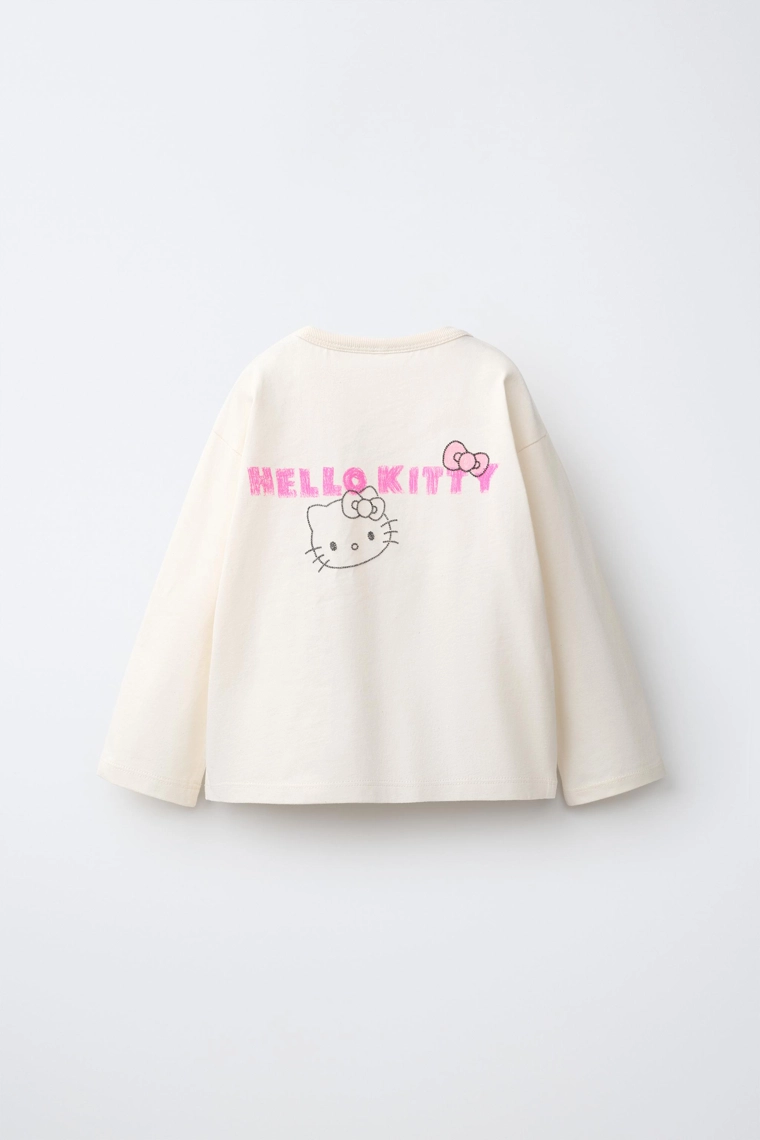 Футболка hello kitty © sanrio с блестящим принтом
