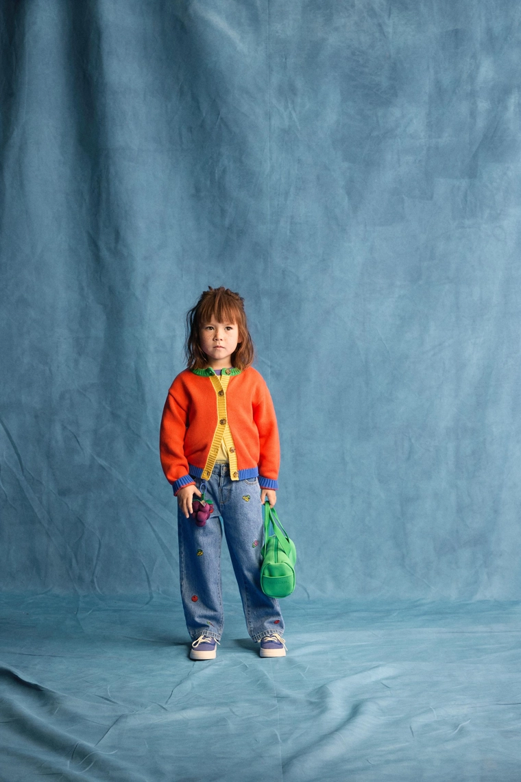 Джинсы прямого кроя fruit of the loom™ с вышивкой