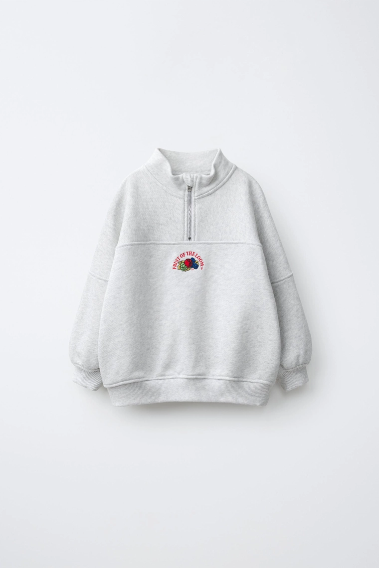 Св sweatshirt с вышивкой fruit of the loom™