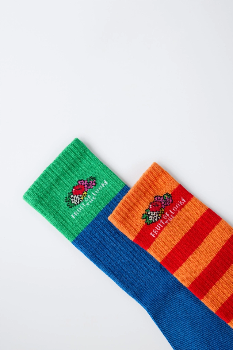 Носки средней длины в комплекте 2 пары fruit of the loom™