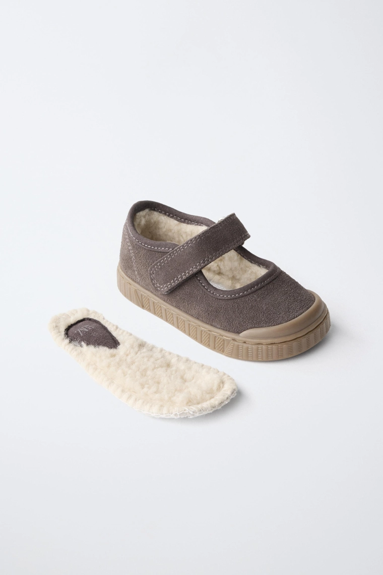 Кожаные кеды barefoot
