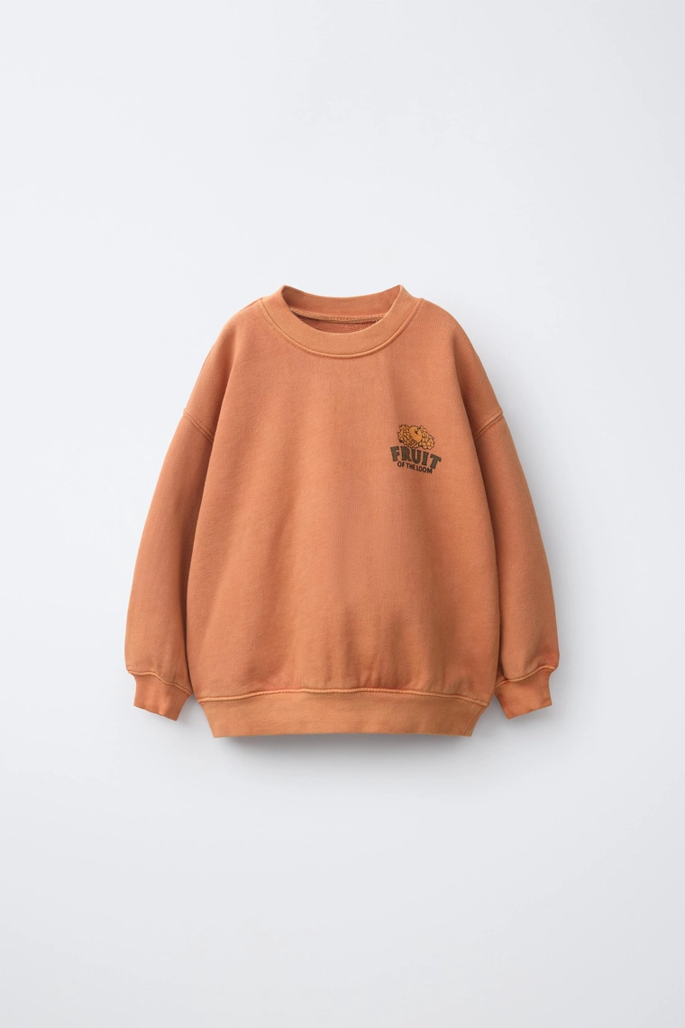 Свитшот fruit of the loom™ с принтом