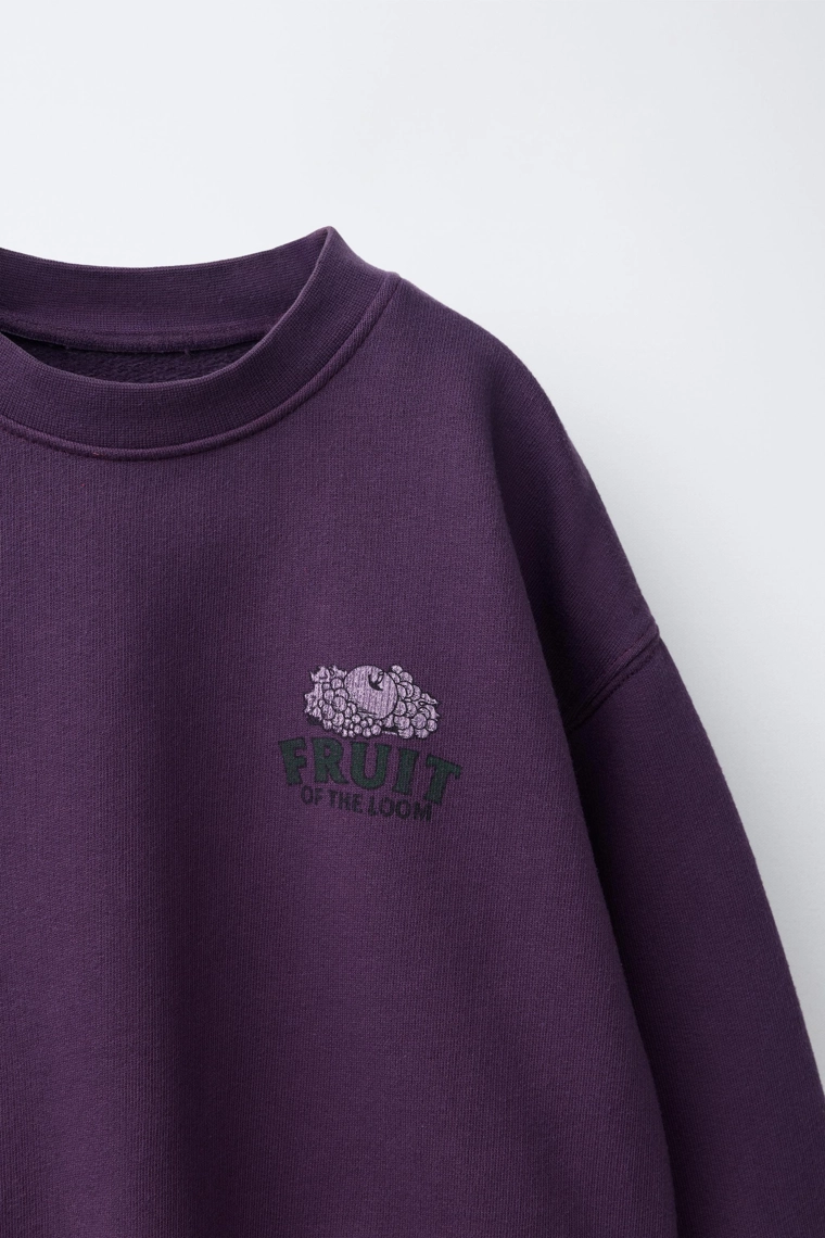 Свитшот fruit of the loom™ с принтом