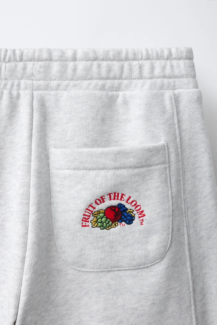 Брюки balloon с вышивкой fruit of the loom™