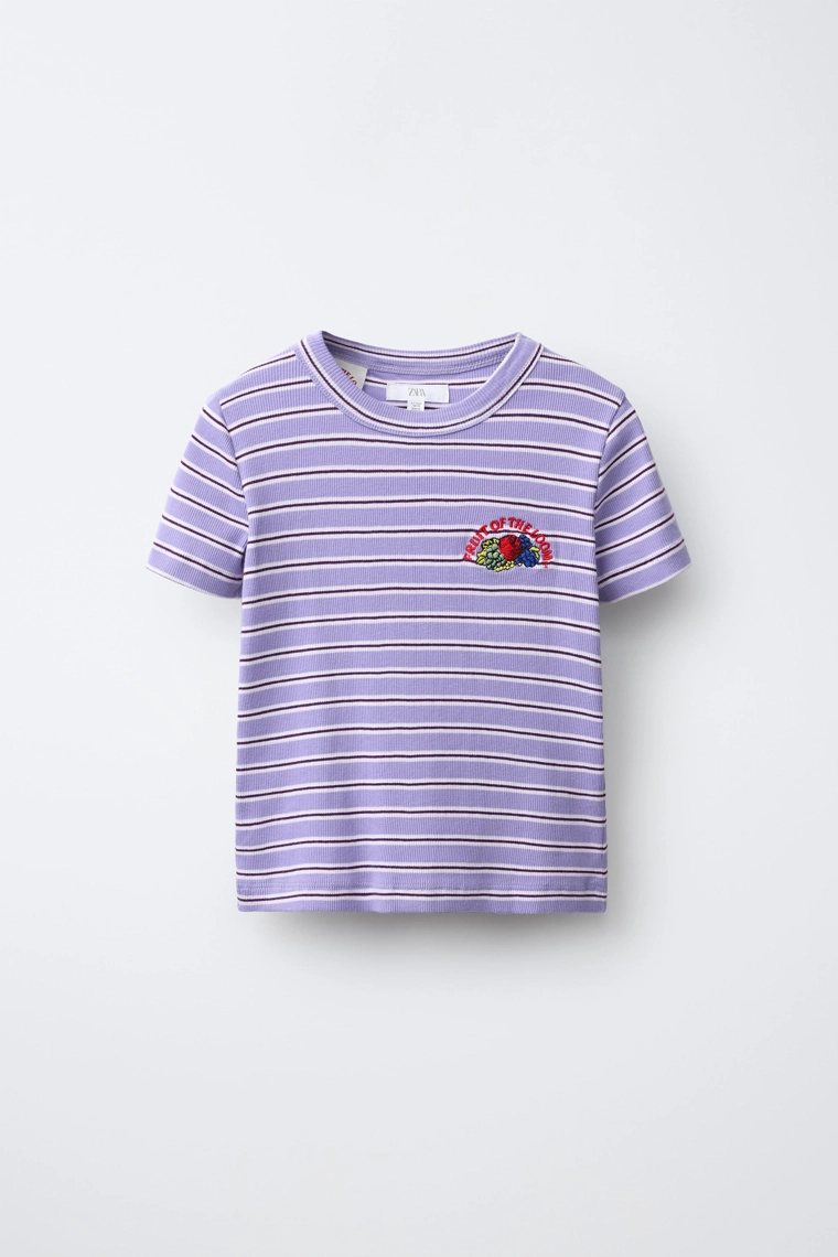 Полосатая футболка fruit of the loom™