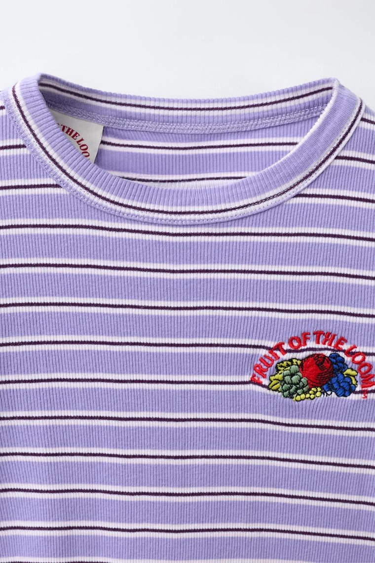 Полосатая футболка fruit of the loom™