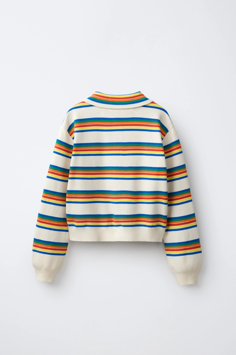 Поло fruit of the loom™ в полоску