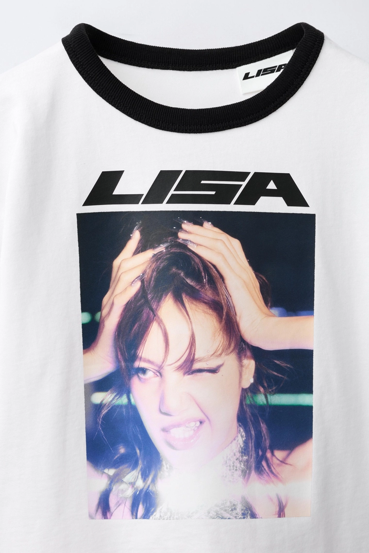 Футболка с принтом lisa ©