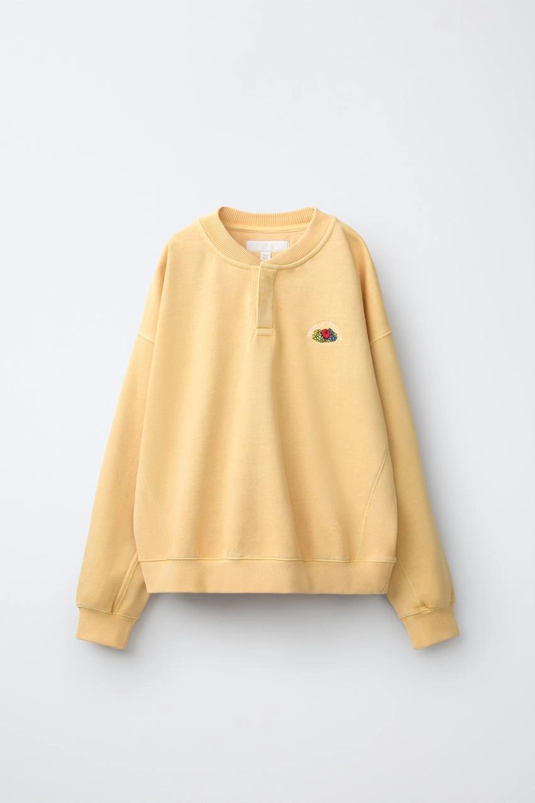 Свитшот fruit of the loom™ с вышивкой