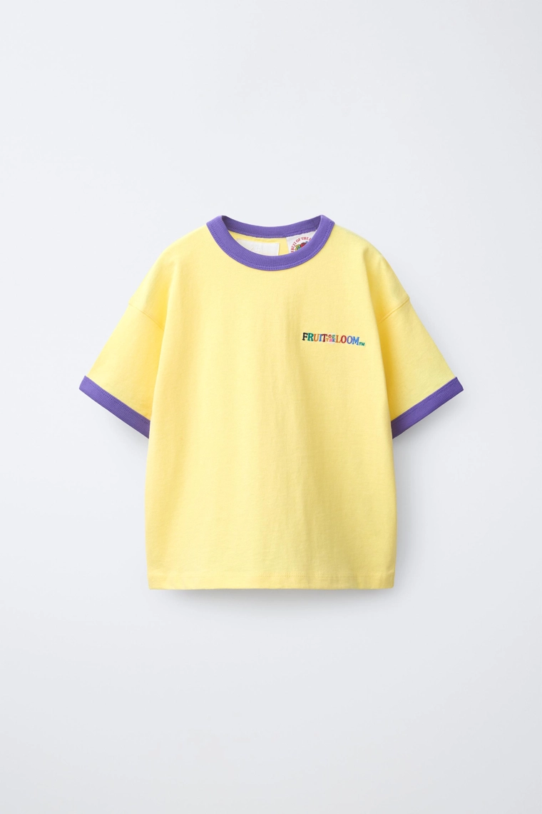 Футболка fruit of the loom™ с контрастной вышивкой