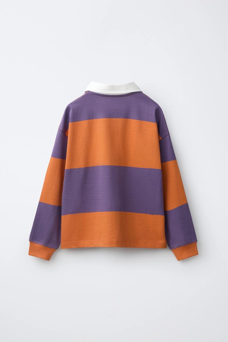 Поло fruit of the loom™ с вышивкой и полосками
