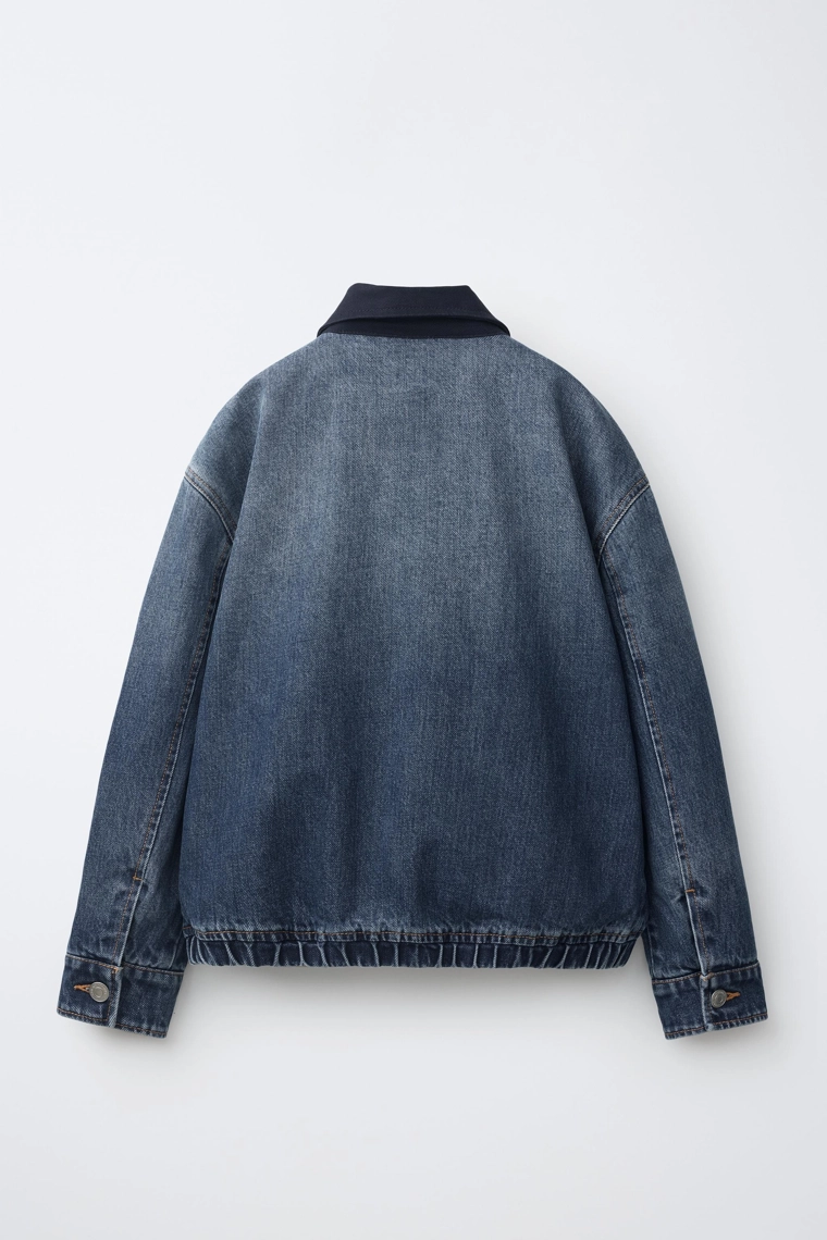 Джинсовая куртка fruit of the loom™ с вышивкой