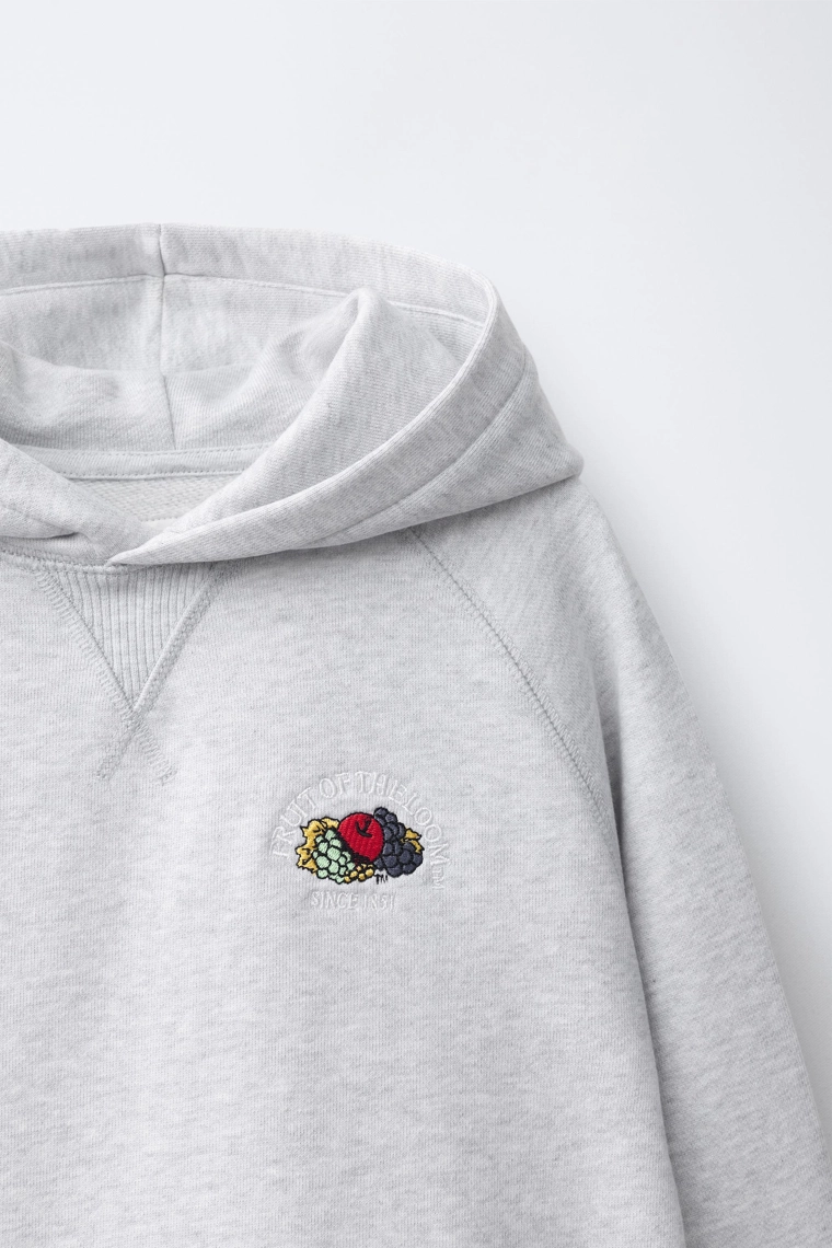 Толстовка fruit of the loom™ с вышивкой