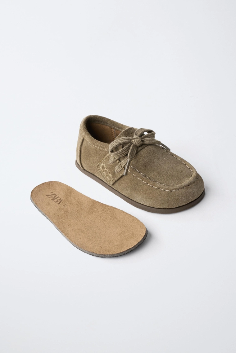 Кожаные ботинки barefoot