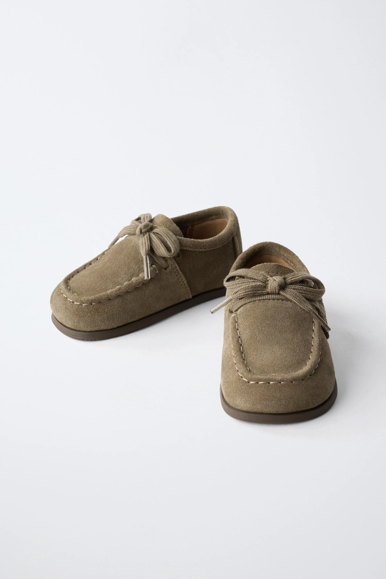 Кожаные ботинки barefoot