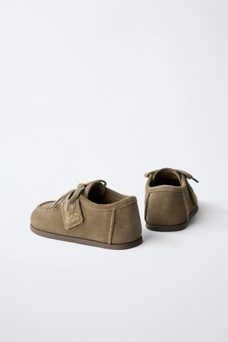 Кожаные ботинки barefoot