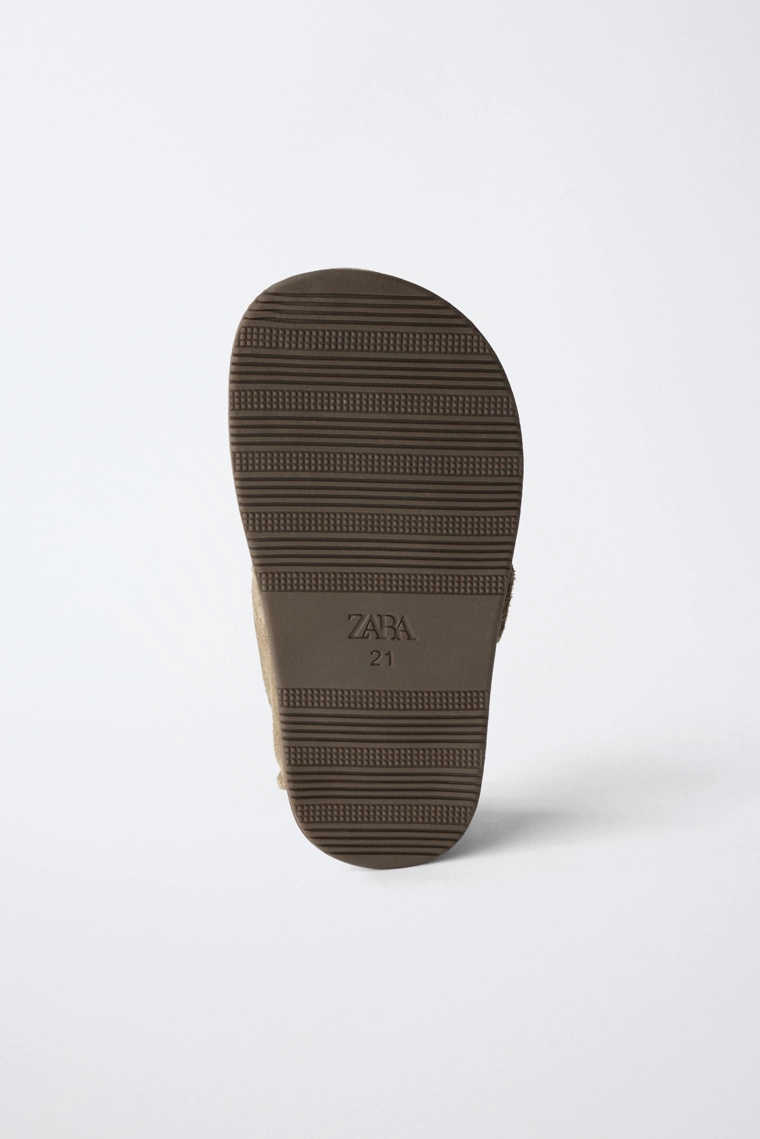 Кожаные ботинки barefoot