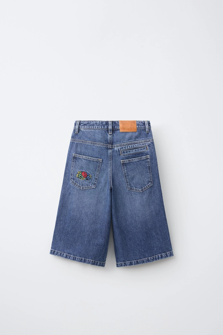 Длинные джинсовые бермуды fruit of the loom™