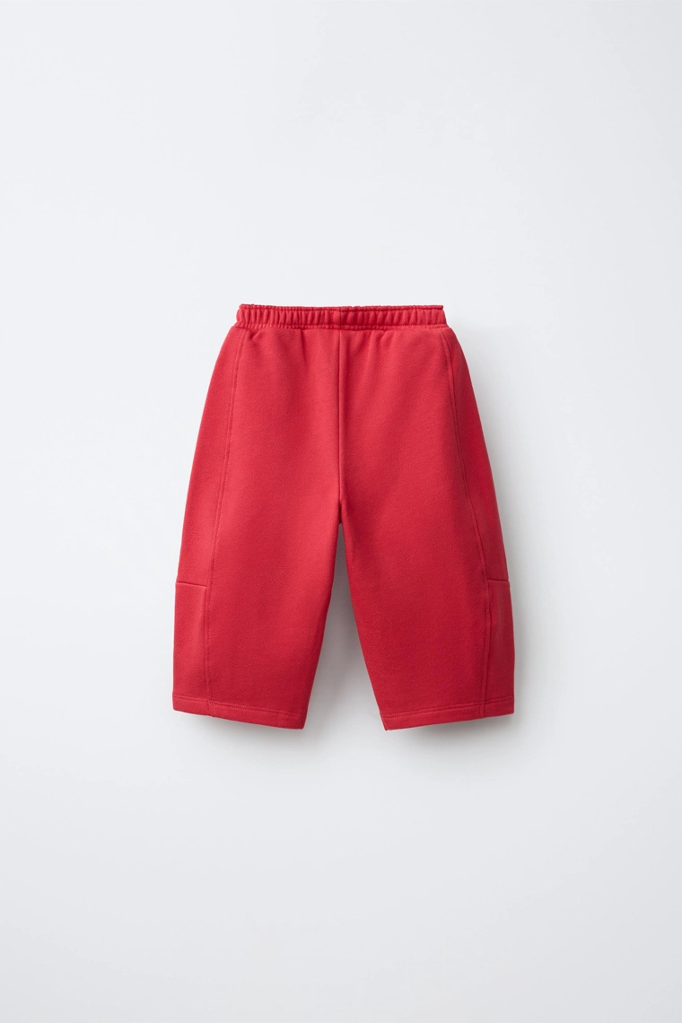 Вельветовые брюки с баллонным кроем и вышивкой от fruit of the loom™