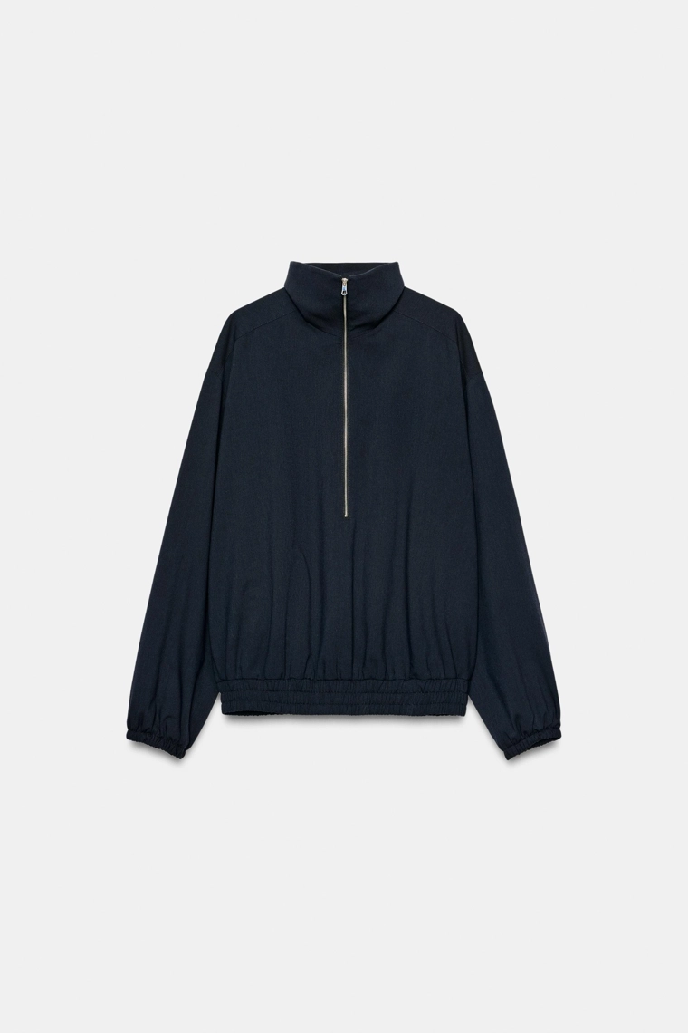 Бомбер zw collection на молнии
