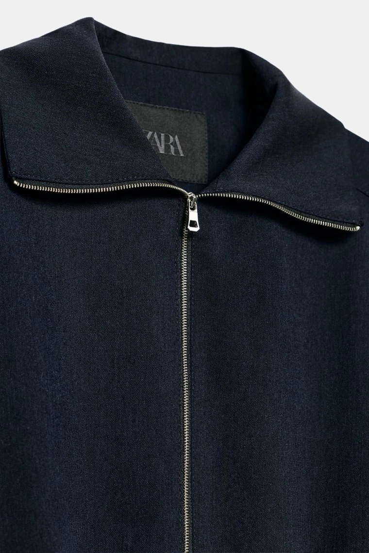 Бомбер Zara «ZW» на молнии