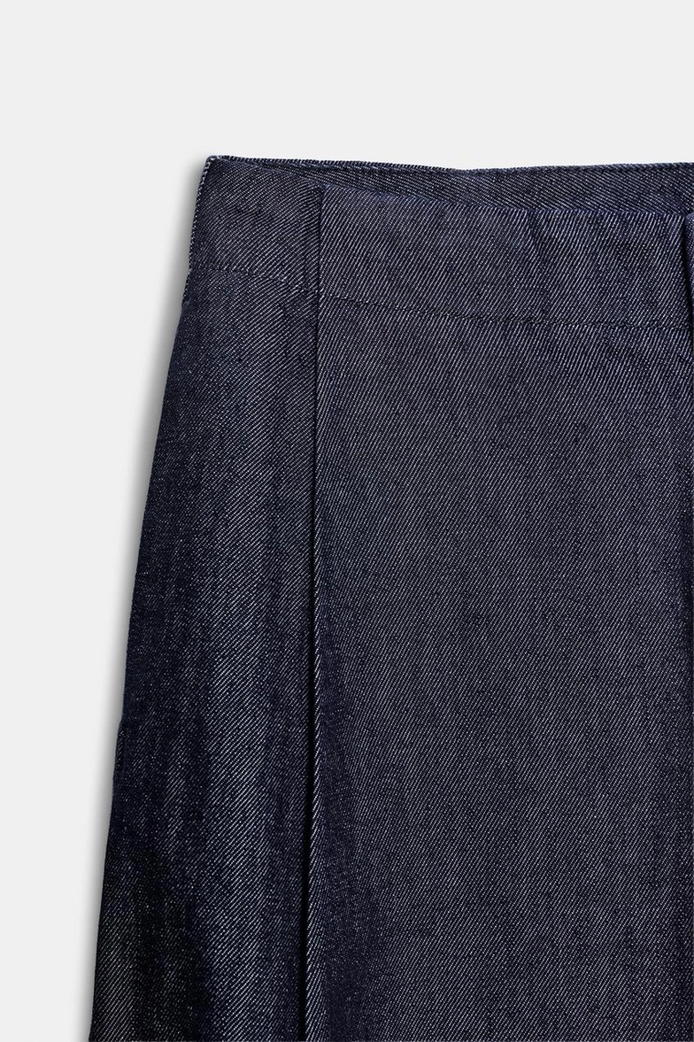 Джинсы Zara «ZW» средней посадки с широкими штанинами