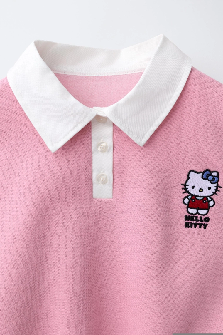 Свитшот-поло hello kitty © sanrio