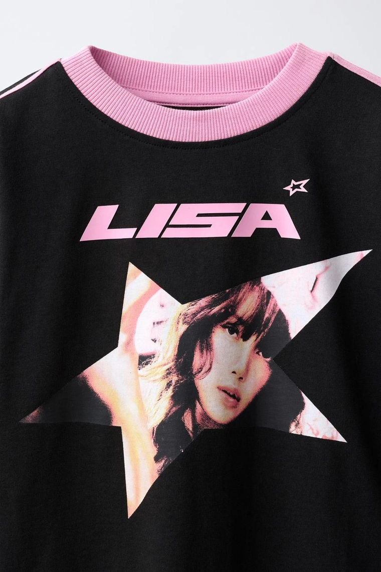 Футболка с принтом lisa ©
