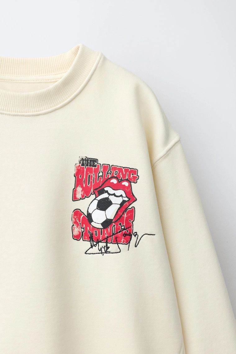 Свитшот с принтом rolling stones ©