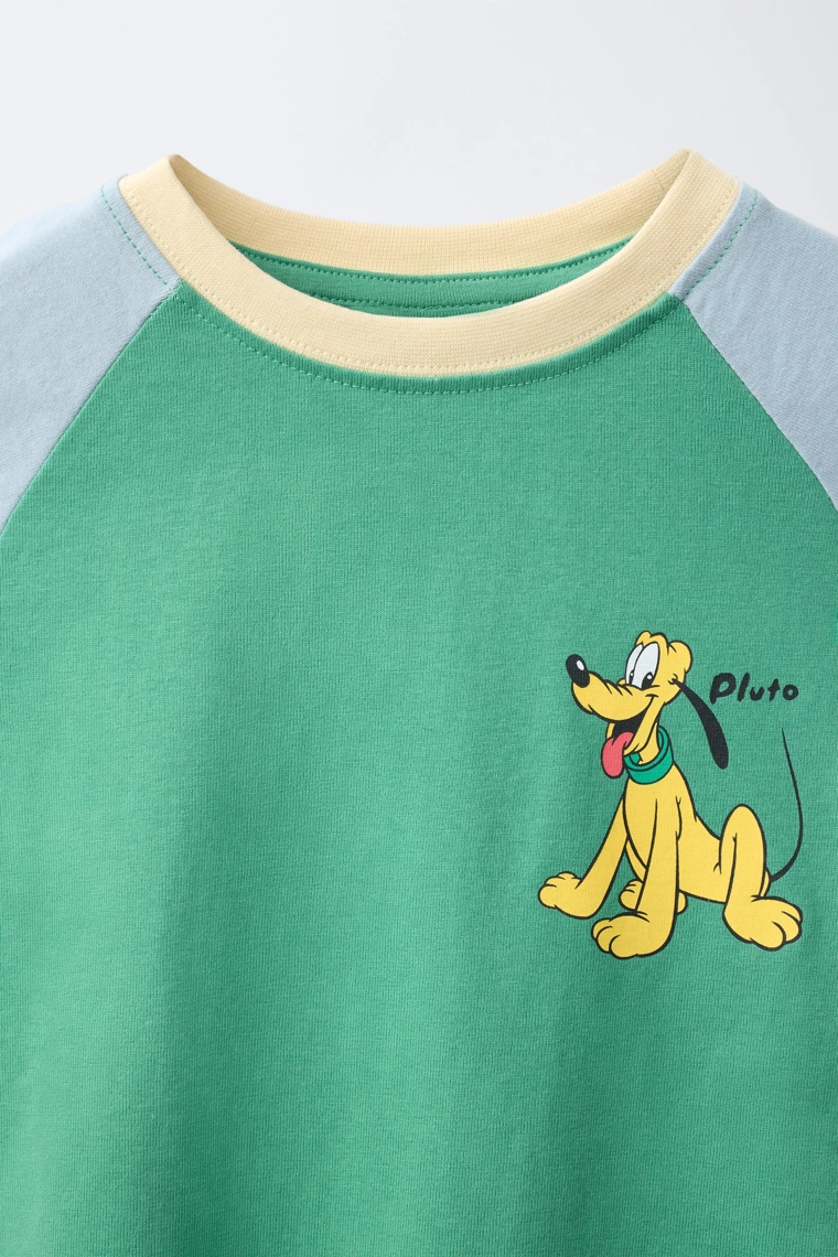 Футболка с рукавами реглан pluto © disney