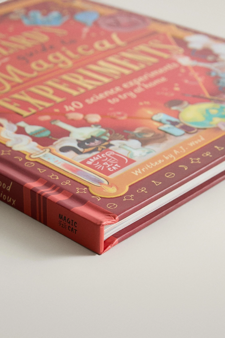 Детская книга «указания волшебника по магическим экспериментам» (английский)