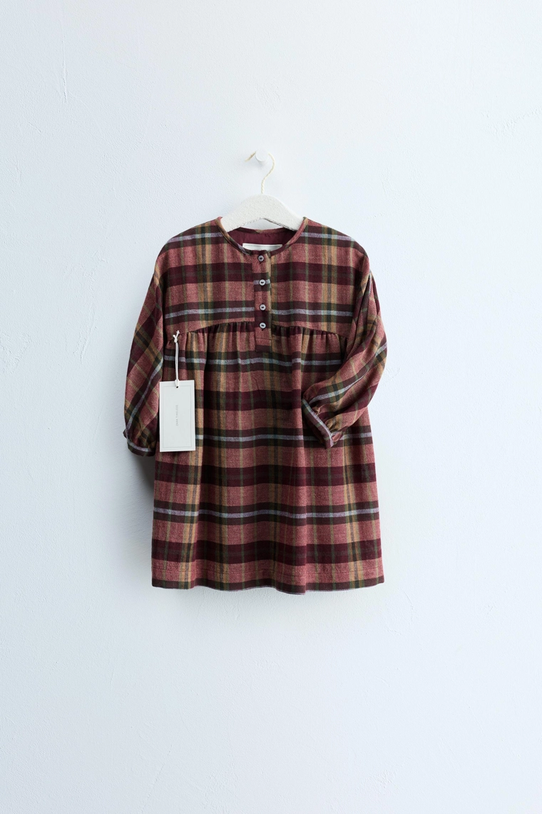 Платье рубашечного кроя zara timeless из шерстяной ткани в клетку