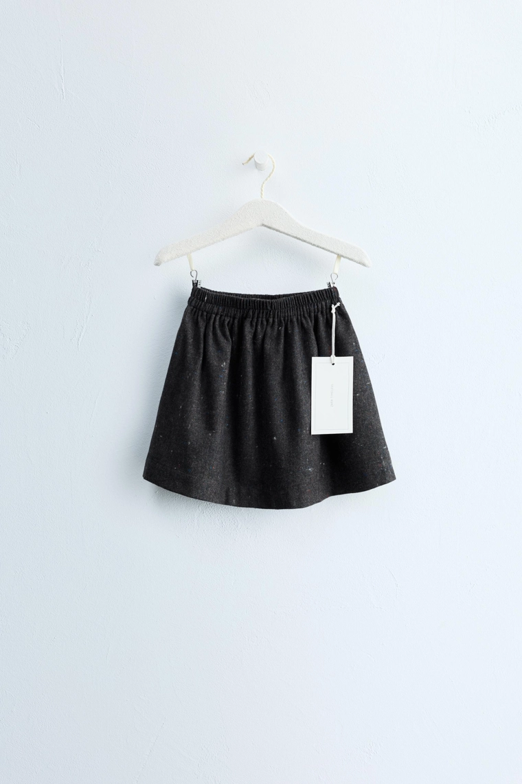 Zara timeless — юбка из шерстяной смеси с эластичным поясом