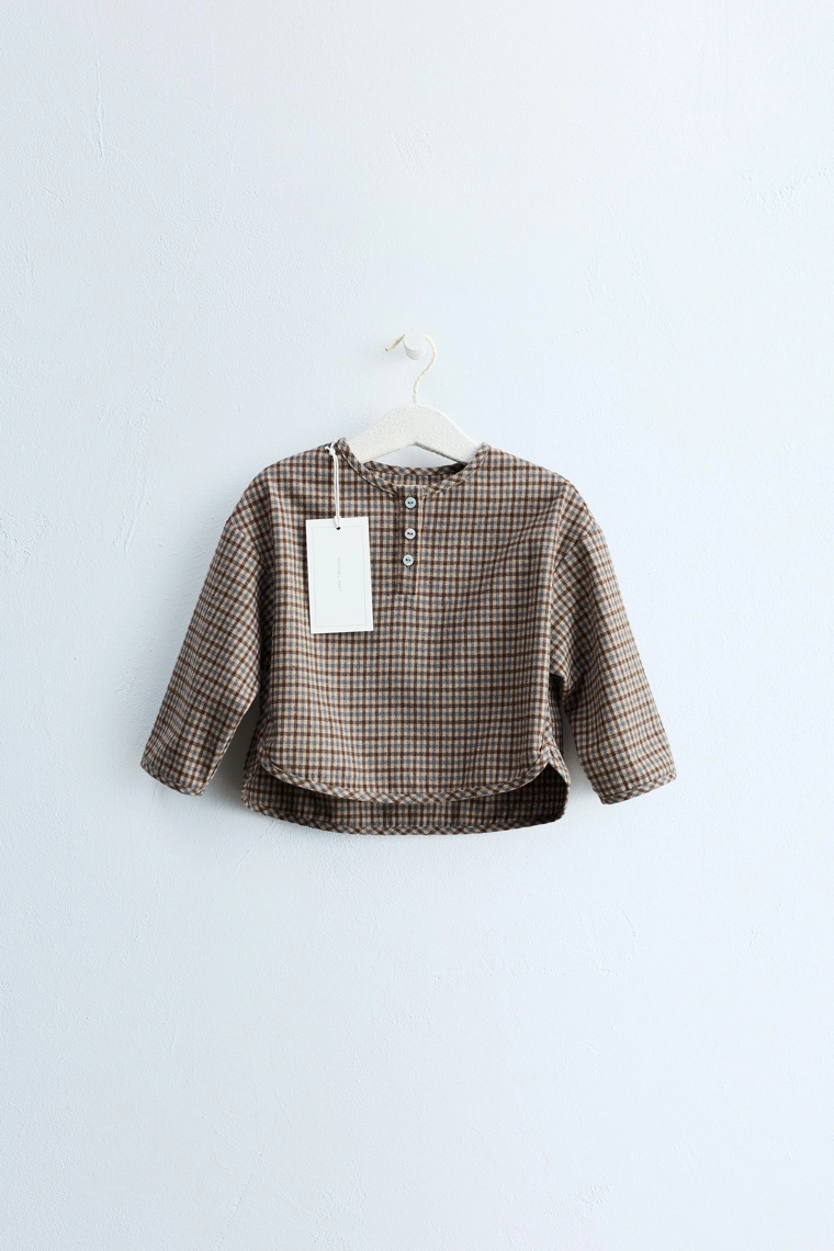 Топ zara timeless с принтом клетка