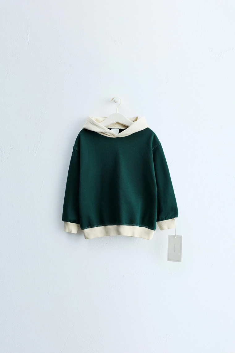 Худи zara timeless с цветными блоками