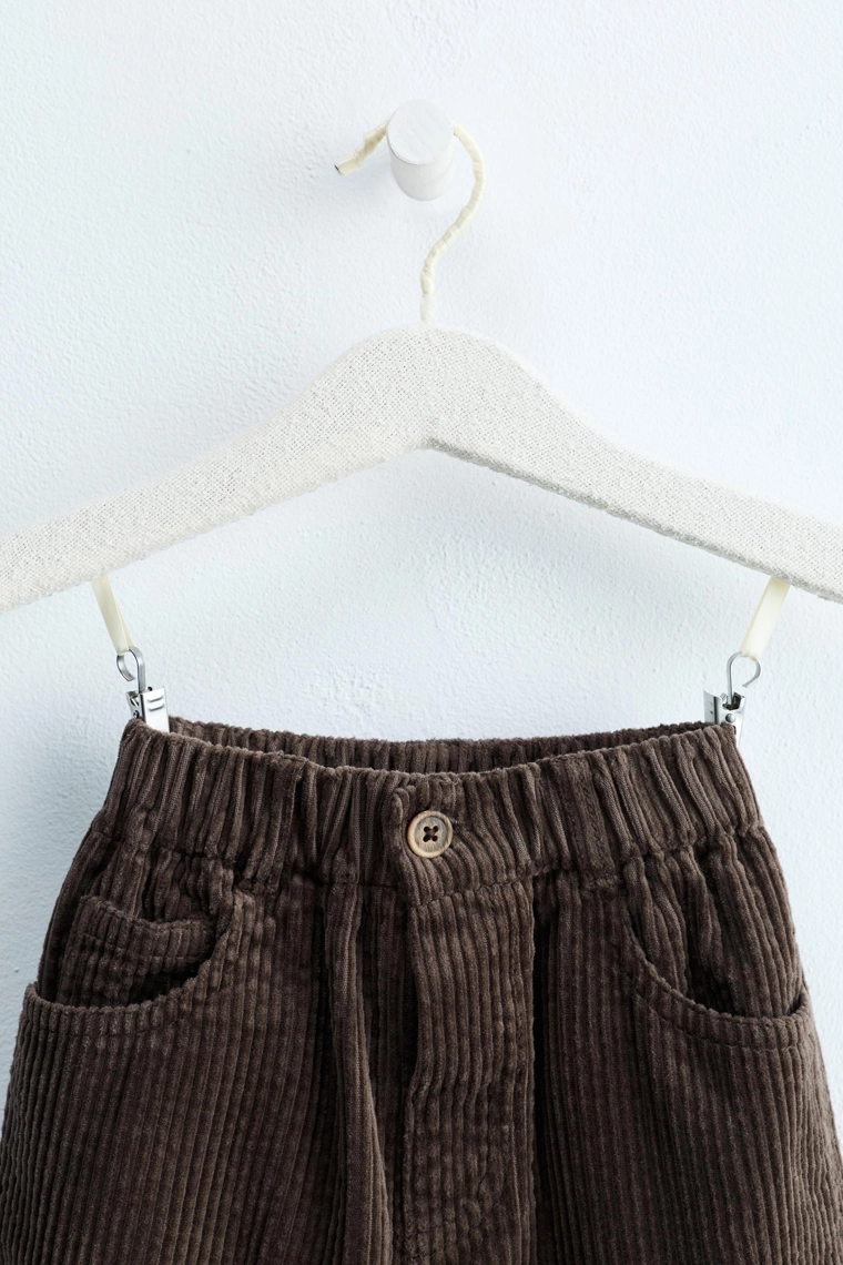 Прямые вельветовые брюки Zara «Timeless»