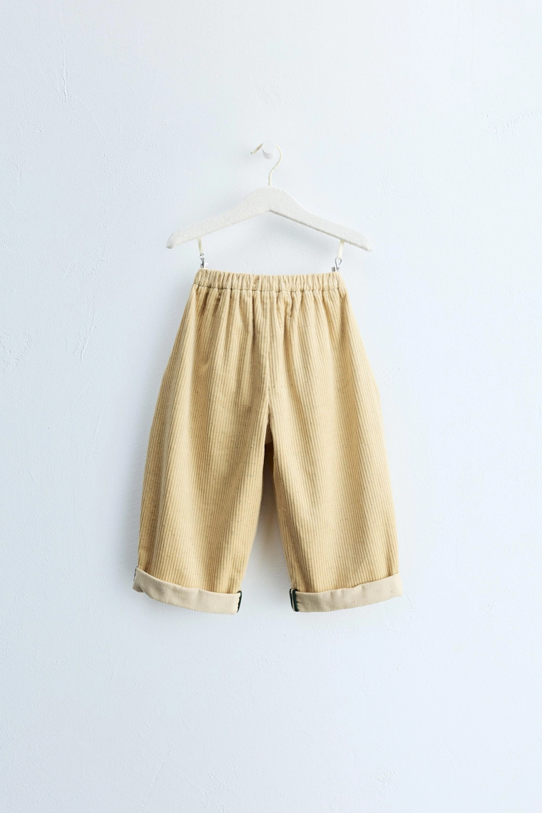Брюки из вельвета balloon Zara «Timeless»