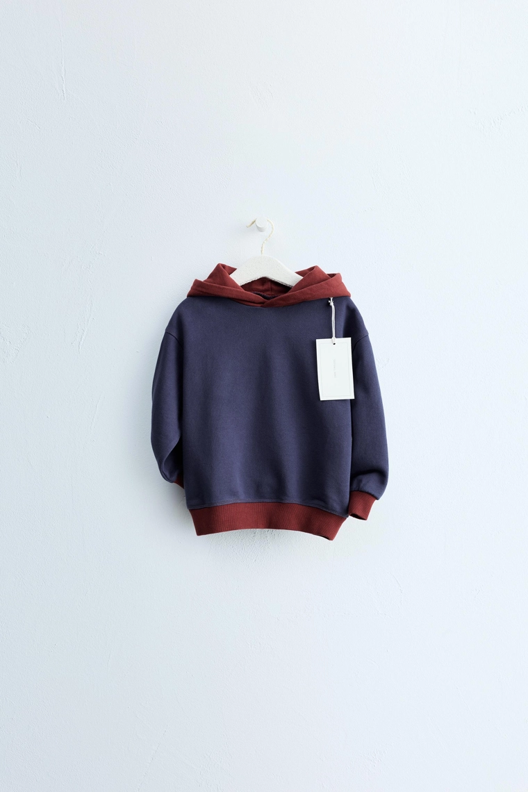 Худи zara timeless с цветными блоками