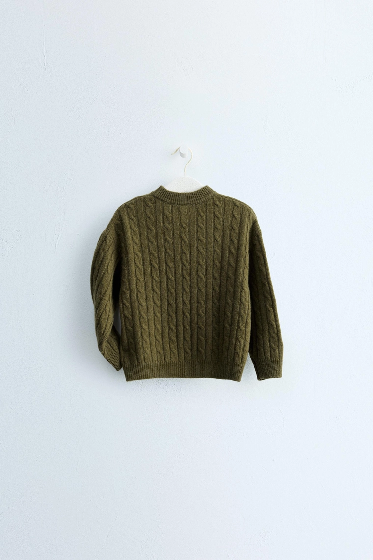 Свитер zara timeless из 100% шерсти