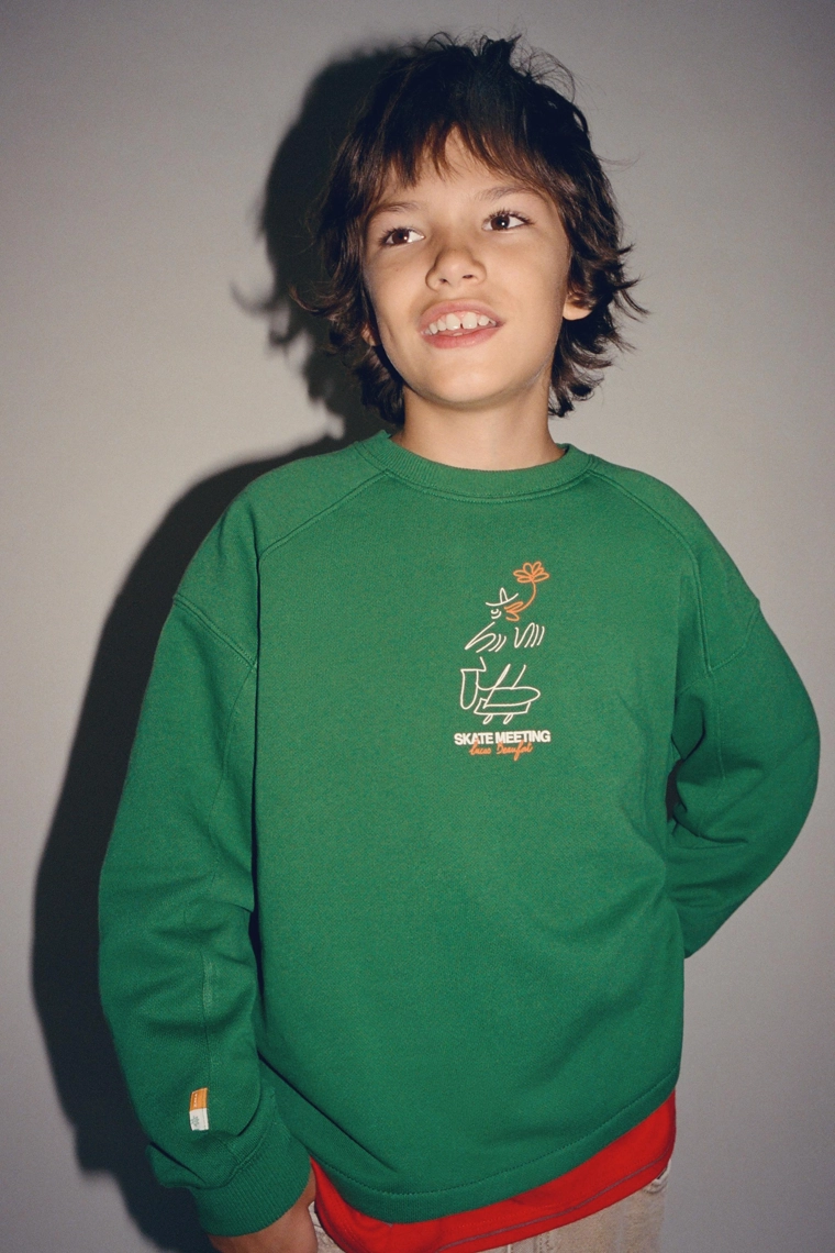 Свитшот с принтом lucas beaufort ©