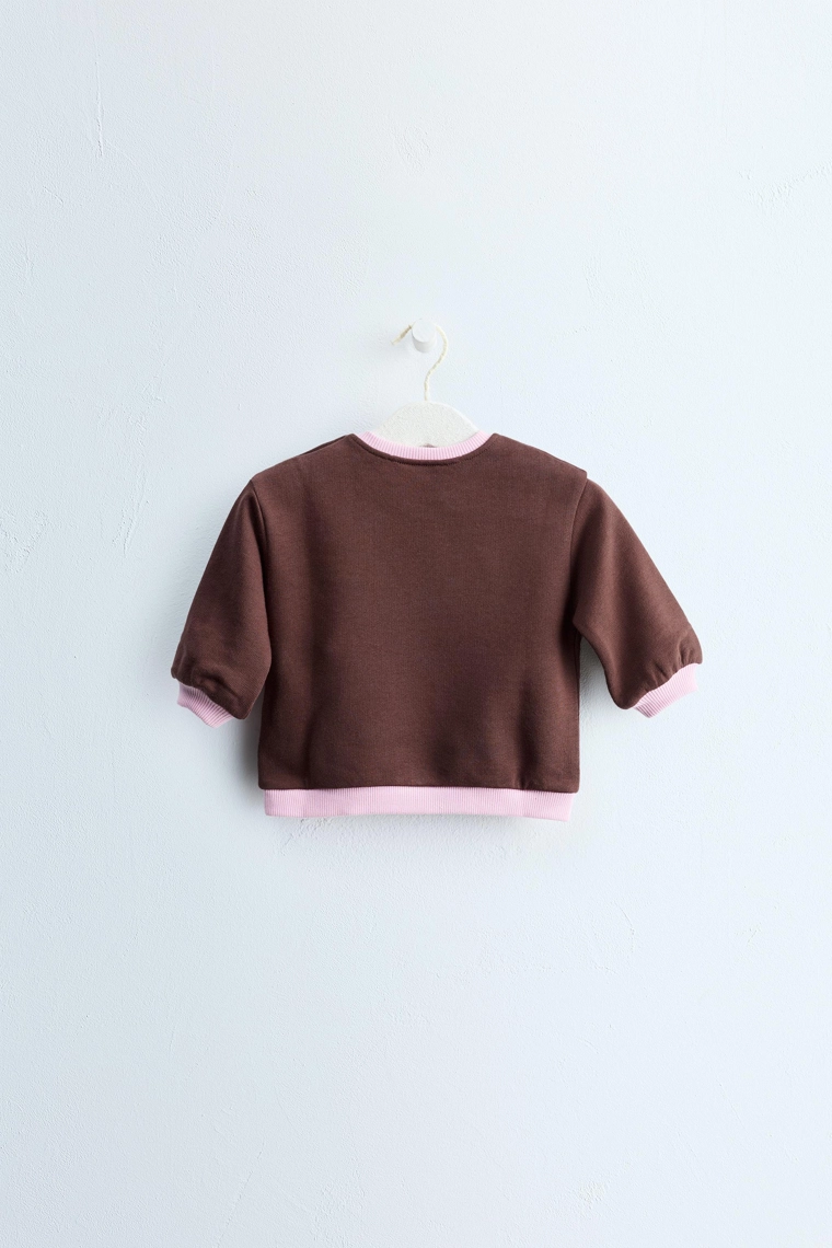 Zara timeless - контрастный свитшот