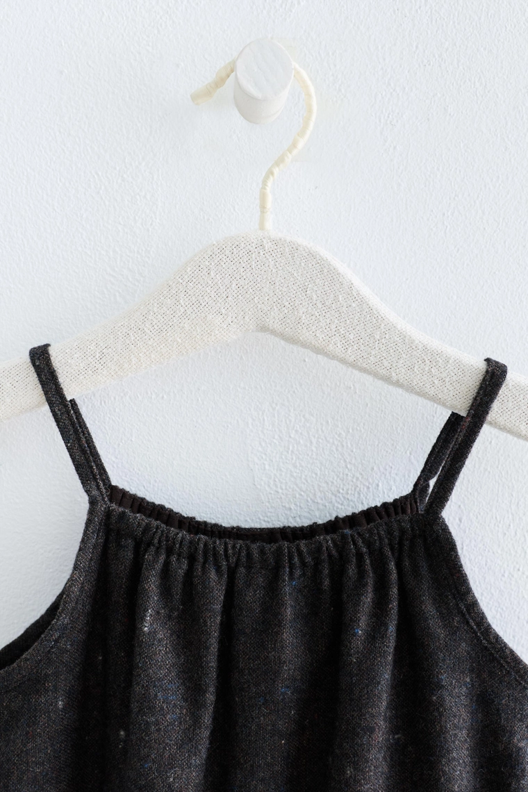 Zara timeless - свободные длинные полукомбинезоны из шерстяной смеси
