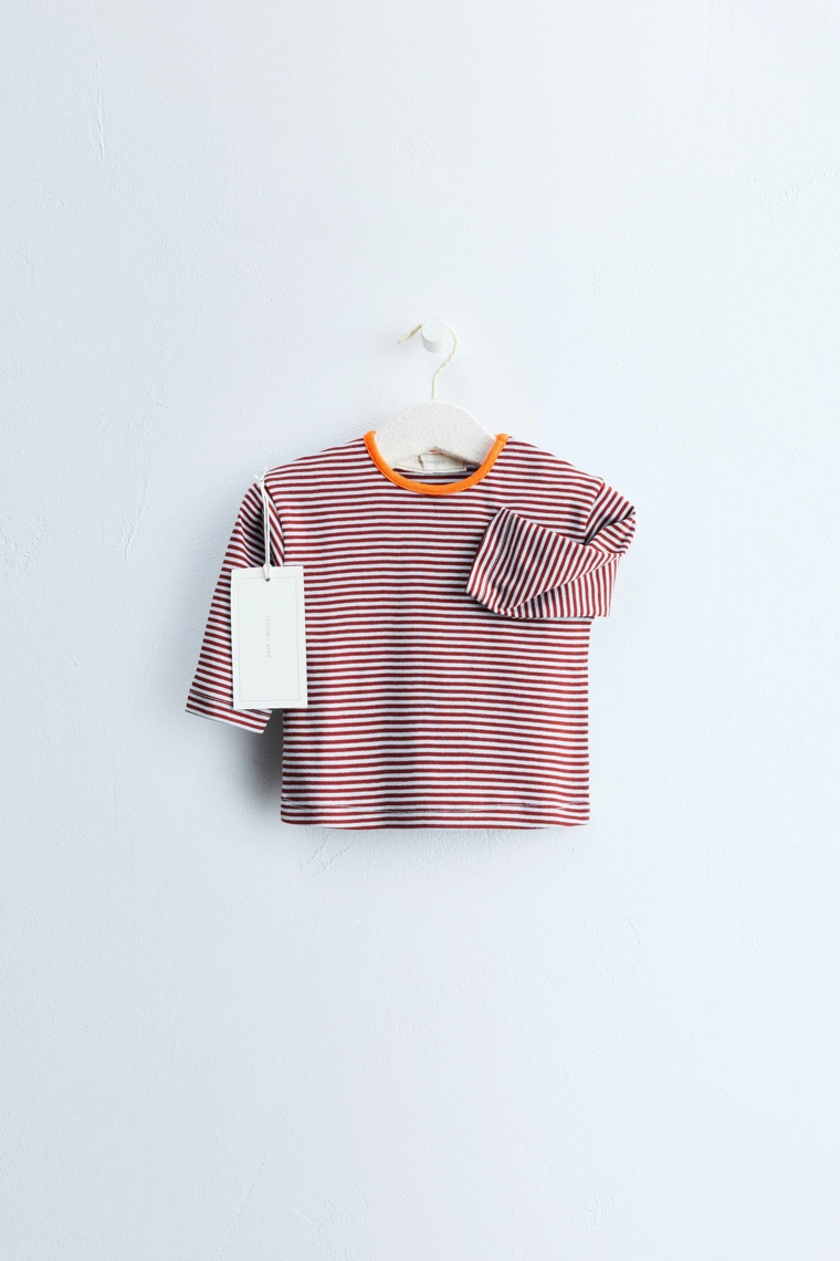 Футболка в полоску zara timeless