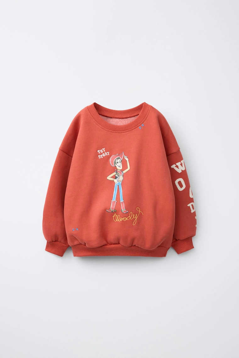 Свитшот toy story © disney pixar с принтом и вышивкой