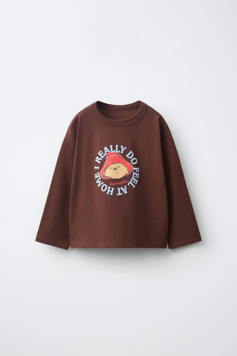 Футболка с принтом paddington™ с длинными рукавами