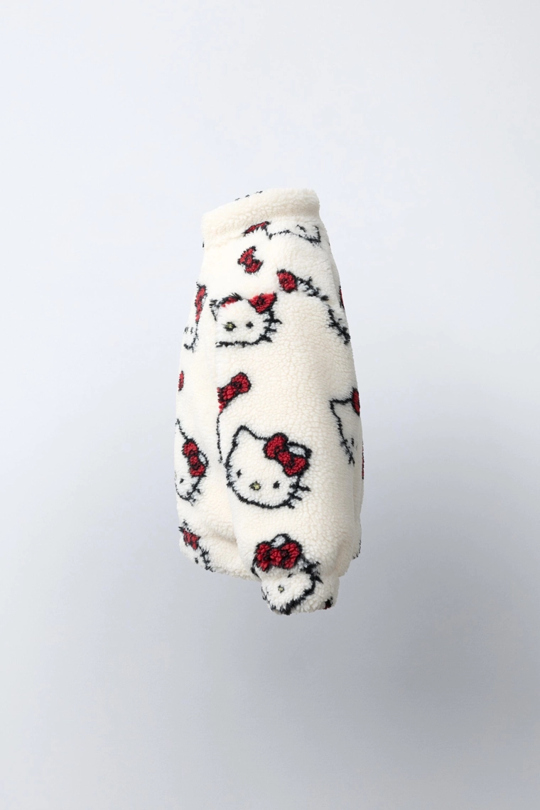 Куртка с искусственным мехом hello kitty © sanrio