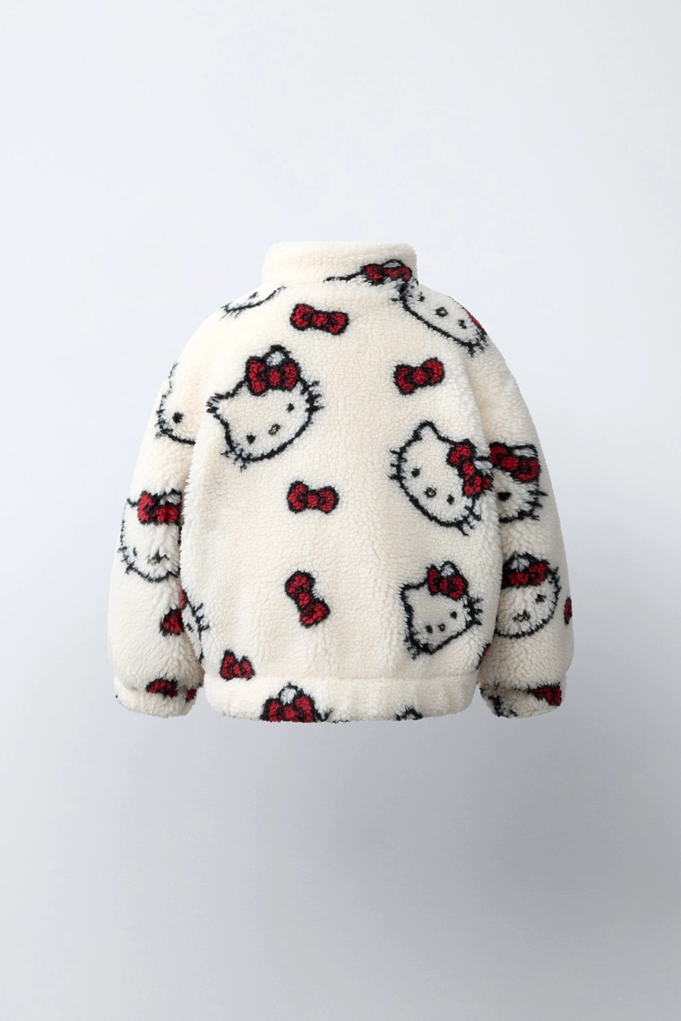 Куртка с искусственным мехом hello kitty © sanrio